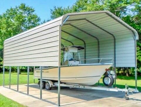 Garages & Carports: 18Wx26Lx9H with 6′ Side Panels