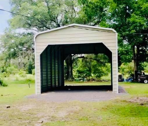 Garages & Carports: 18W x 31H x 12L with Two 16 x 10 Frameouts